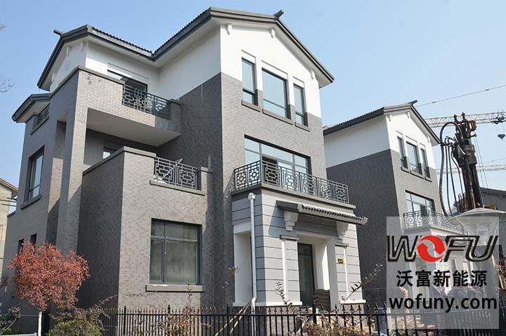 沃富別墅地源熱泵施工