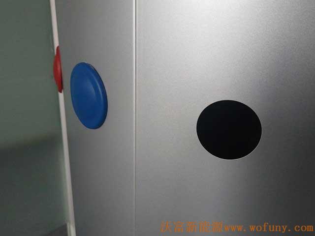 菲尼克茲空氣源熱泵、地源熱泵生活熱水箱——外接管孔細節圖