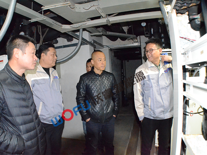 地源熱泵空調(diào)現(xiàn)場