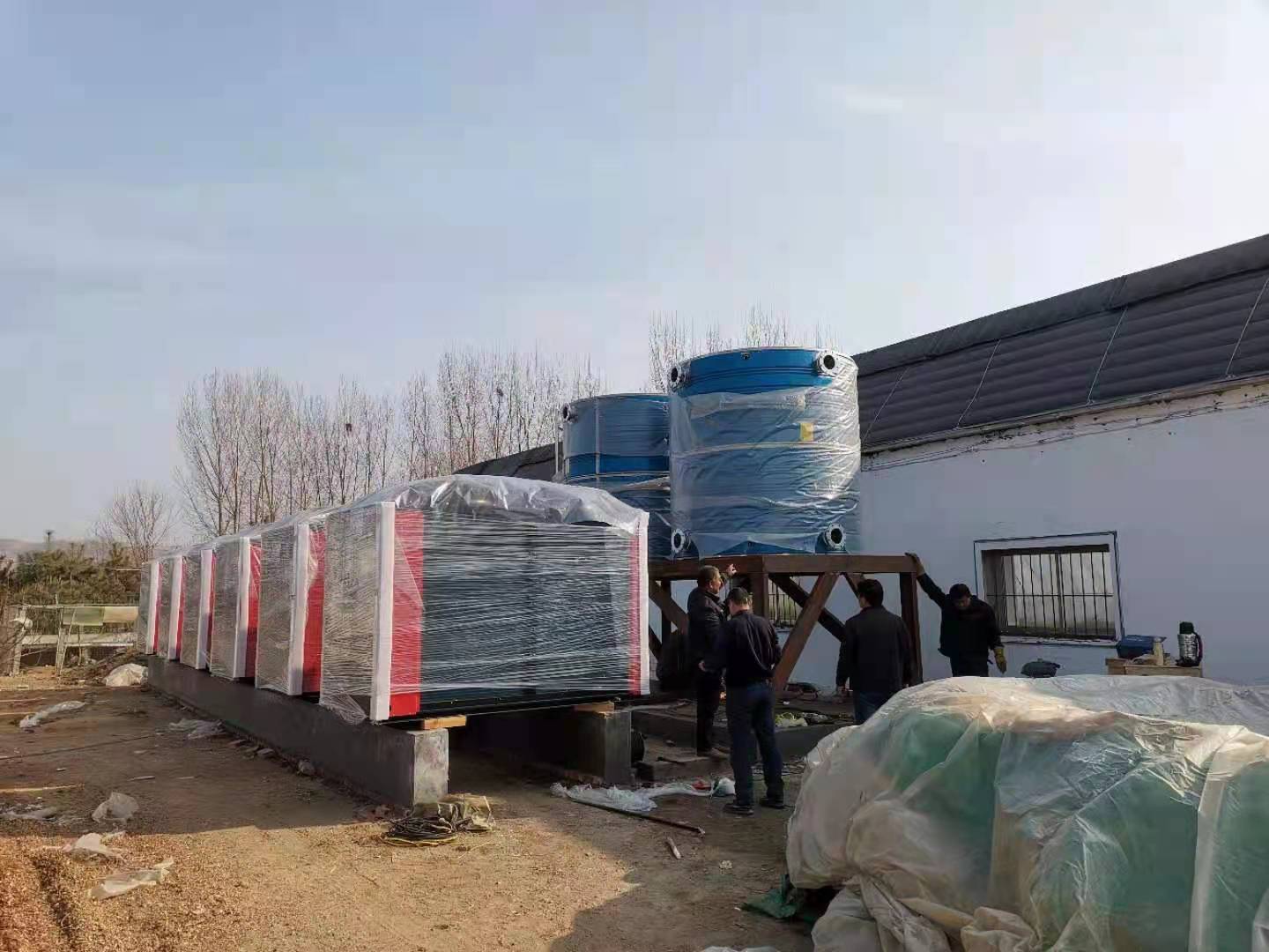 大棚空氣源熱泵